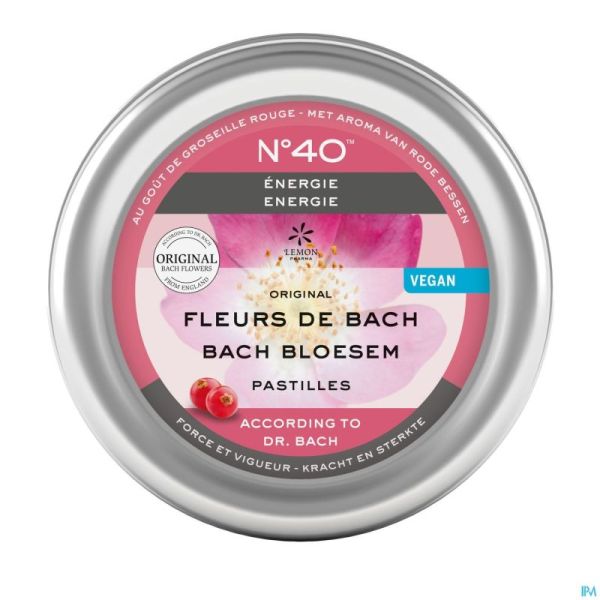 Fleurs de Bach N°40 Pastilles Energie 50g