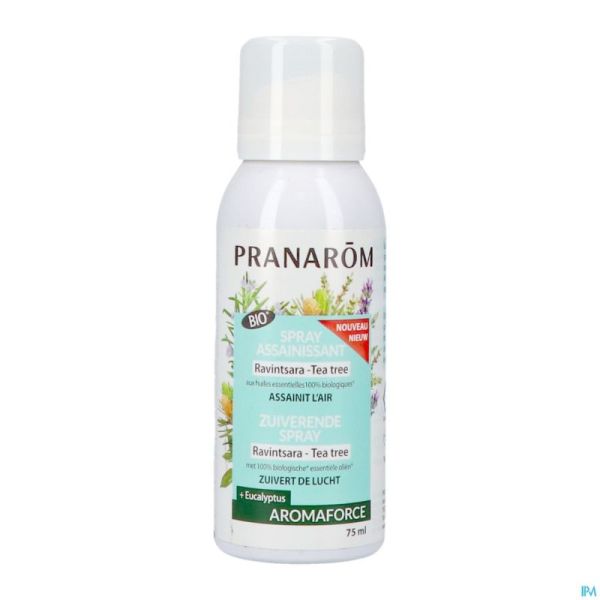 Pranarom Aromaforce Spray Ass.ravin.eucal.bio 75ml