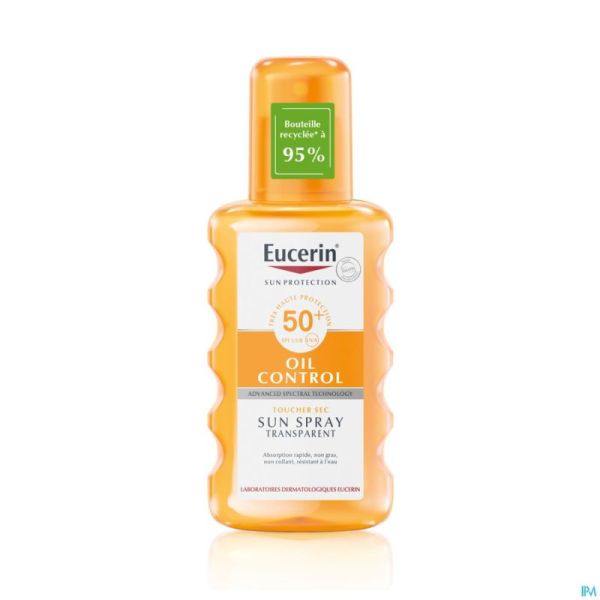 Eucerin Sun Spray Tranparent Ip50+ 200ml