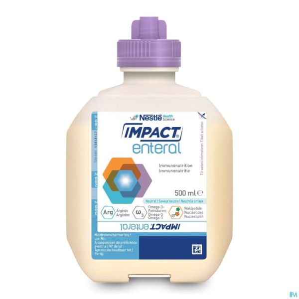 Impact Enteral Neutral Smartflex 500ml 12138886