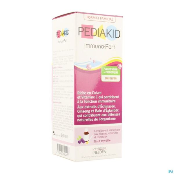 Pediakid Immuno Fortifiant Sol Buv Fl 250ml