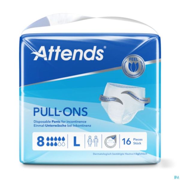 Attends Pull-ons 8l 1x16