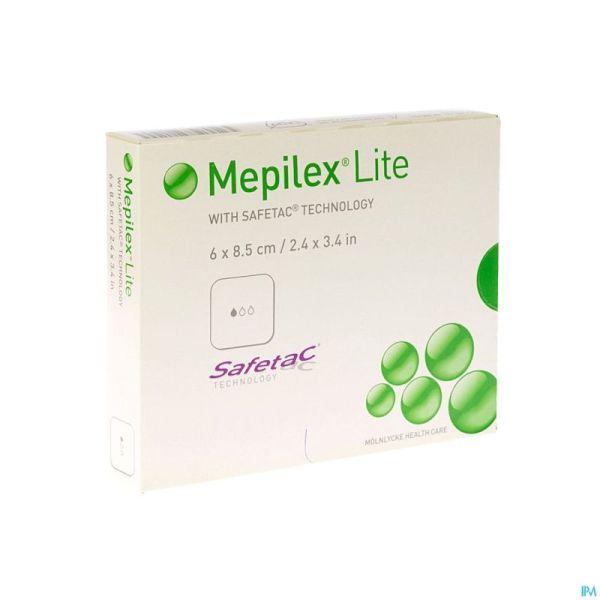 Mepilex Lite Pans Fin Sil Ster 6x 8,50cm 5 284000