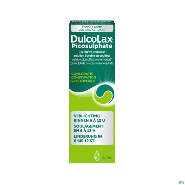 Dulcolax Picosulphate Sol Buv En Gouttes 30ml