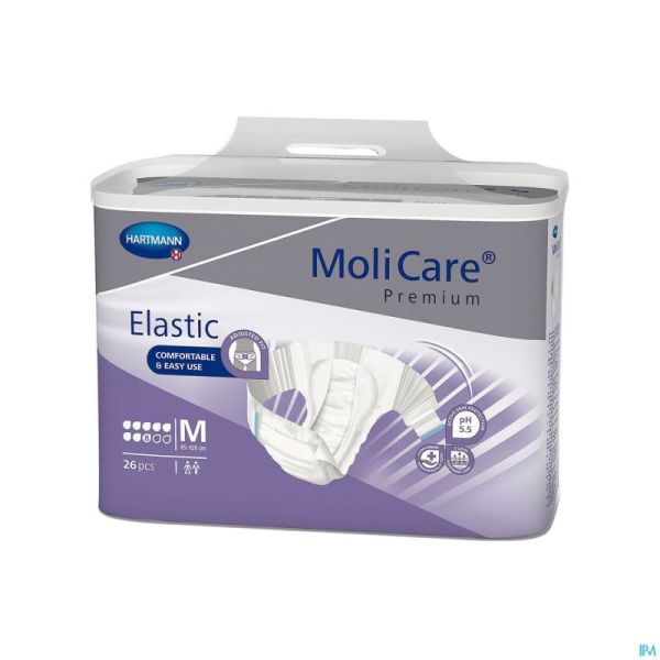 Molicare Pr Elastic 8 Drops M 26 P/s