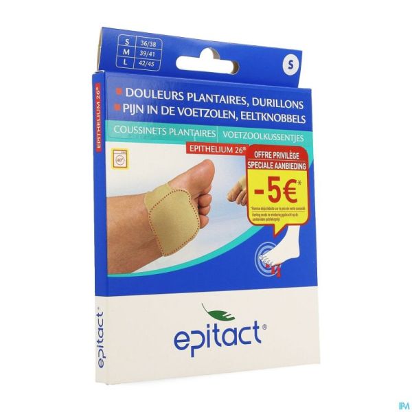 Epitact coussinet plantaire 36-38 1 paire promo-5