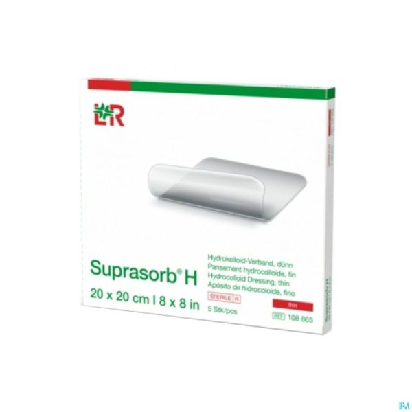 Suprasorb H Hydrocol. Fin 20x20cm 5 108865