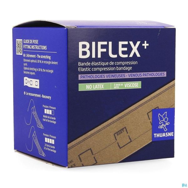 Thuasne Biflex 17+ Forte Etalonnee Beige 8cmx4m
