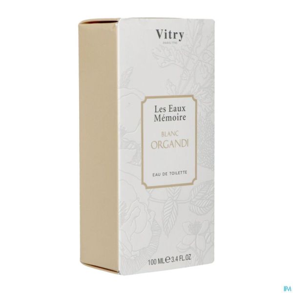 Vitry Eau De Toilette Blanc Organdi 100ml