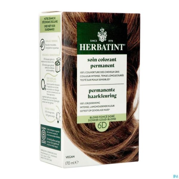 Herbatint 6d Blond Fonce Dore 170ml