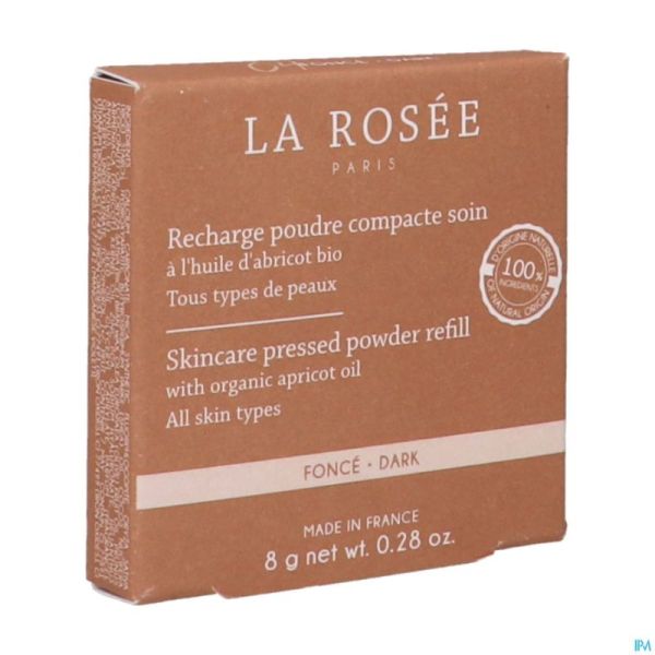 La Rosee Pdr Compacte Soin Abr.bio 04 Fonce Rech8g