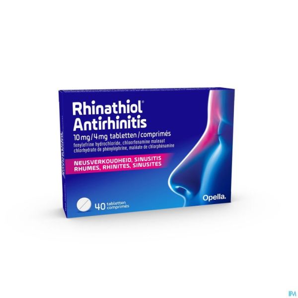 Rhinathiol Antirhinitis Tabl 40