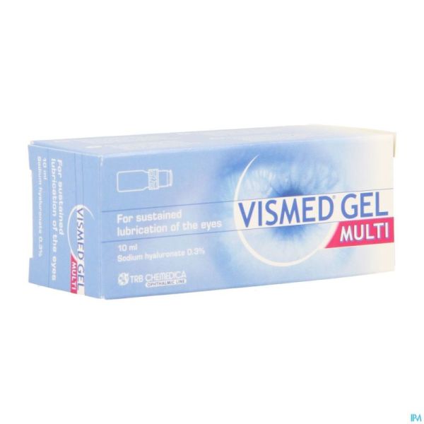 Vismed Gel Multi Lubrifiant Oculaire 0,3% Fl 10ml
