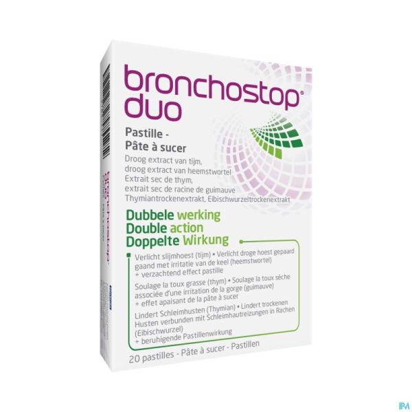 Bronchostop Duo Pastilles 20