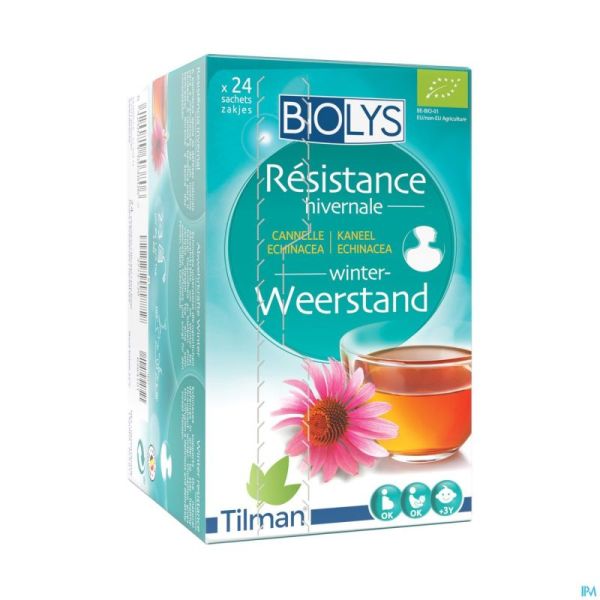 Biolys Cannelle-echinacea Sach 24