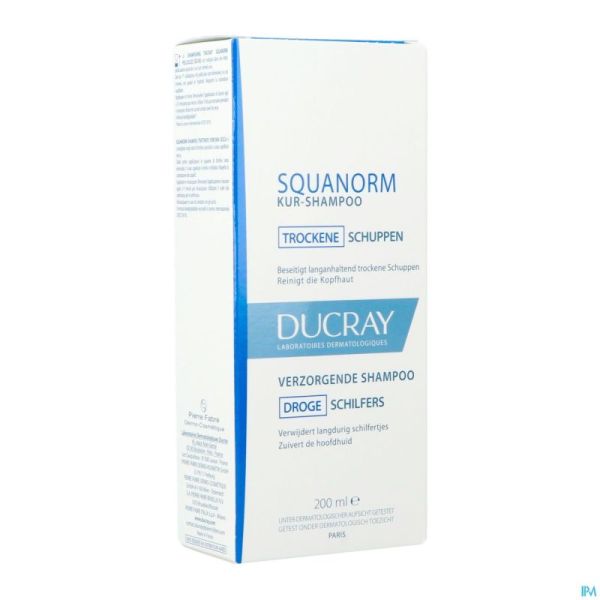 Ducray Squanorm Sh Pellicules Seches 200ml