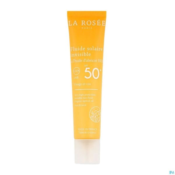 La rosee fluide sol.invis. spf50+huile abr.bio40ml