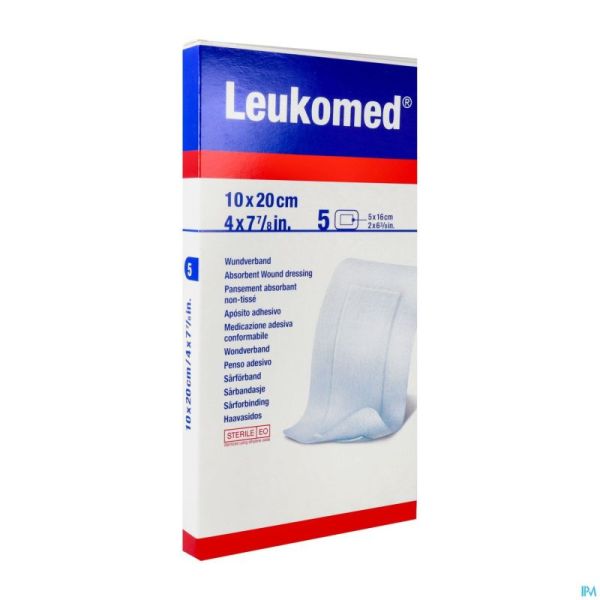 Leukomed Pansement Steril 10,0cmx20cm 5 7238010