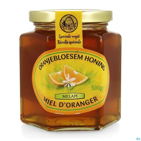 Melapi Miel Fleur Oranger 500g 3049 Revogan