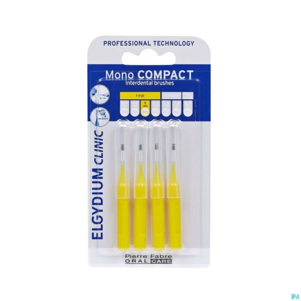 Elgydium Clinic Monocompact Yellow Interd.fine 4