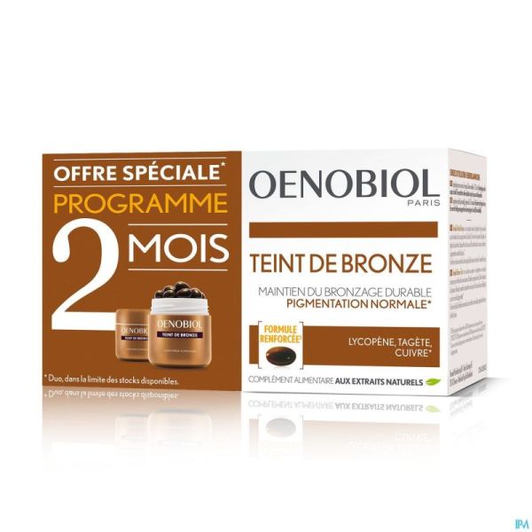 Oenobiol Teint Bronze Caps 2x30