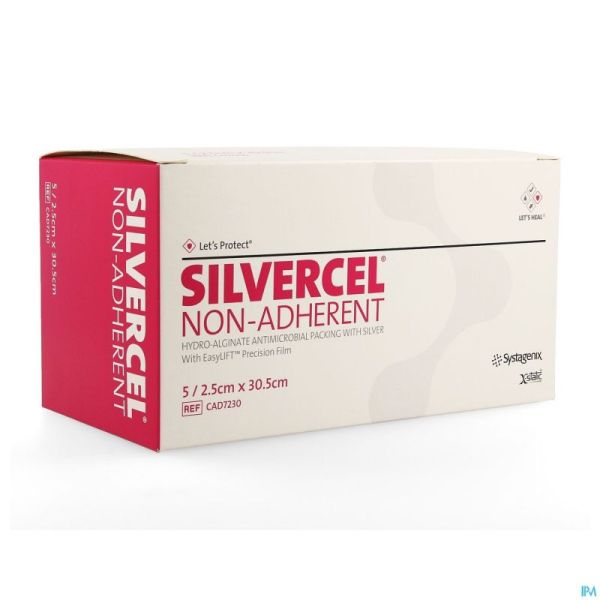 Silvercel Na Pans Hydroalginate 2x30cm 5 Cad7230