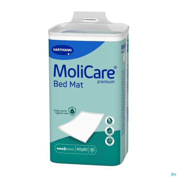 Molicare Pr Bed Mat 5d 40x60 30 P/s