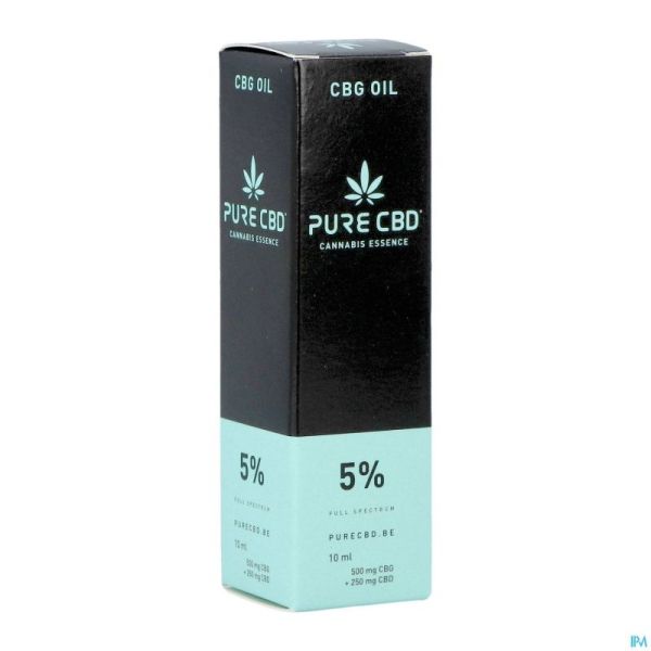 Pure Cbd 2,5% Cbg 5% Oil 10ml