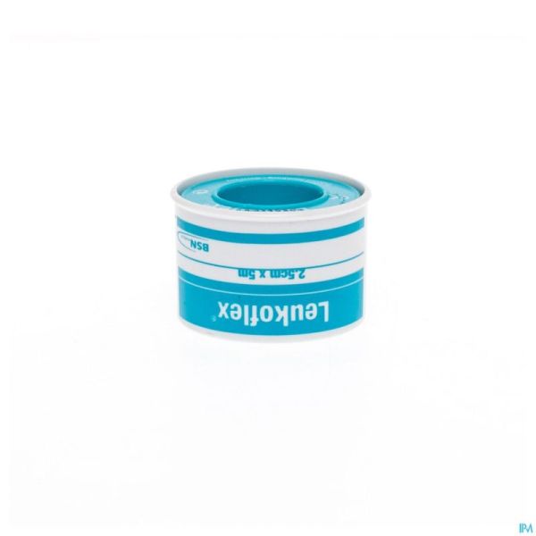 Leukoflex Fourreau Sparadrap 2,5cm0x5m 0112200