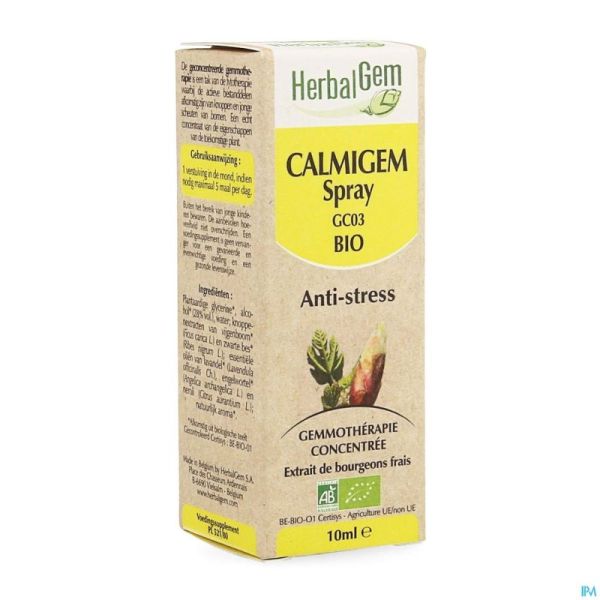 Herbalgem Calmigem Complex A/stress Spray 10ml