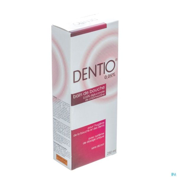 Dentio Rouge 0,05% Bain De Bouche 250ml