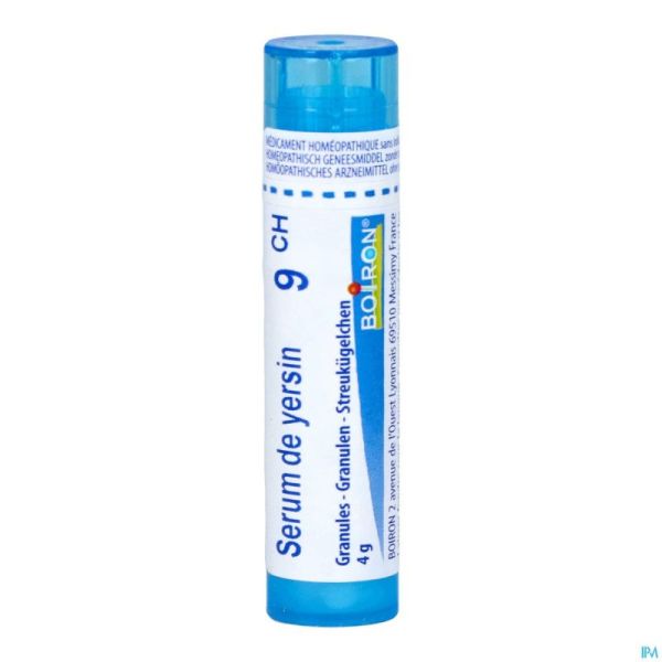 Serum De Yersin 9ch Gr 4g Boiron