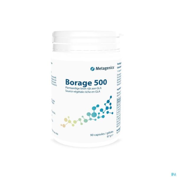 Borage 500 Pot Comp 90 19751 Metagenics