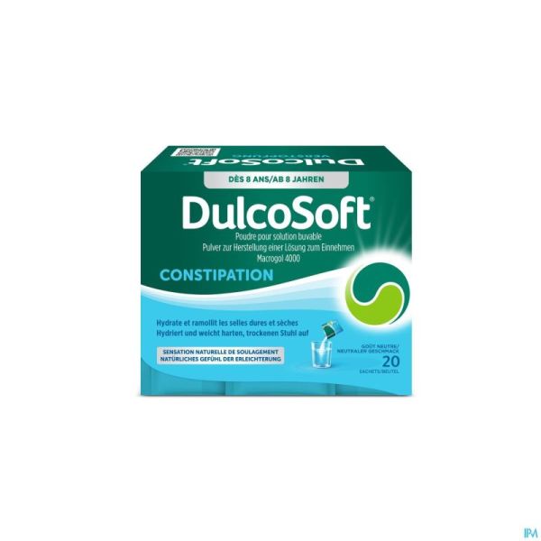 Dulcosoft Pdr Sachet 20x10g