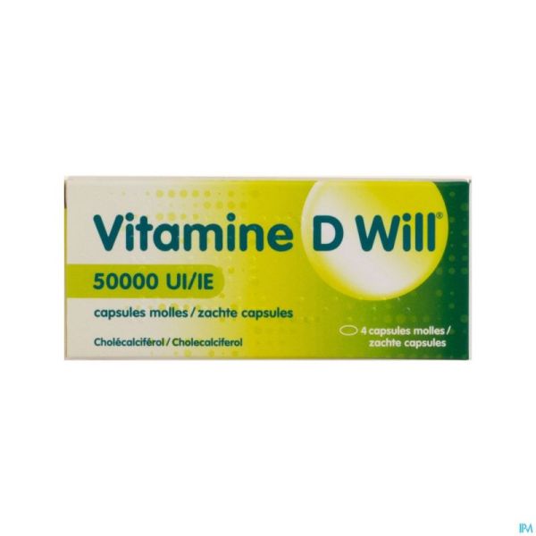 Vitamine D Will 50000ui Caps Molle 4