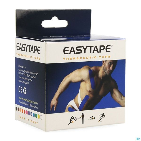 Easytape Kinesiology Tape Bleu Fonce