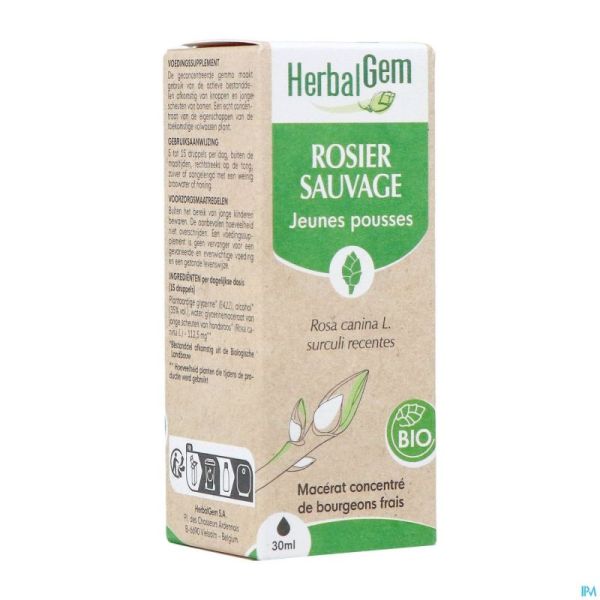 Herbalgem Rosier Sa Bio 30ml