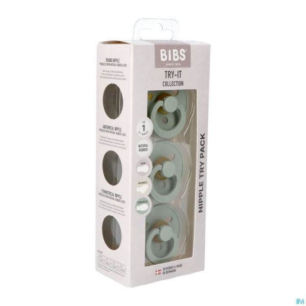 Bibs 1 Try Kit Sage 3 Prod.