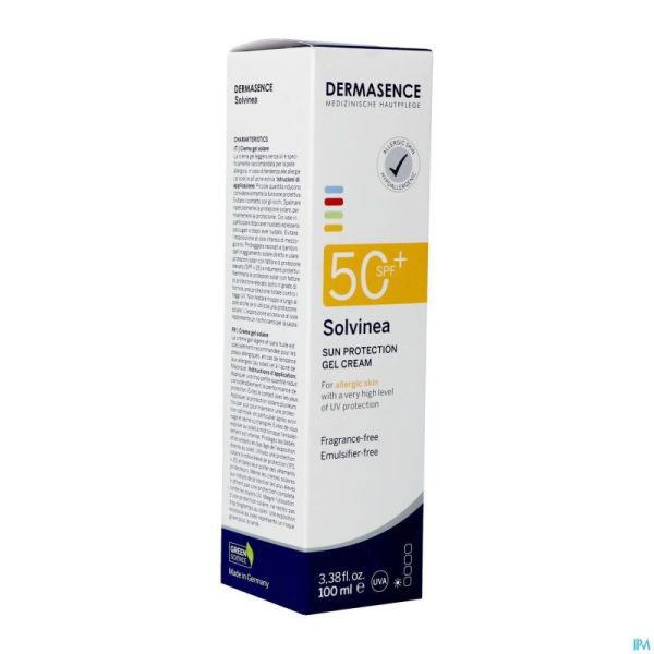 Dermasence Solvinea Protection Gel Cr Spf50+ 100ml