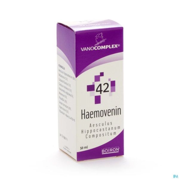 Vanocomplex N42 Haemovenin Gutt 50ml Unda