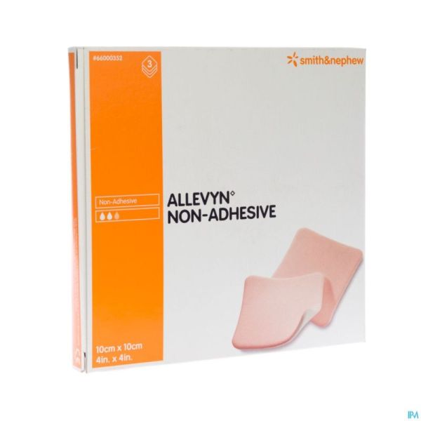 Allevyn Non Adh Pans Hydrocel. 10x10cm 3 66000352