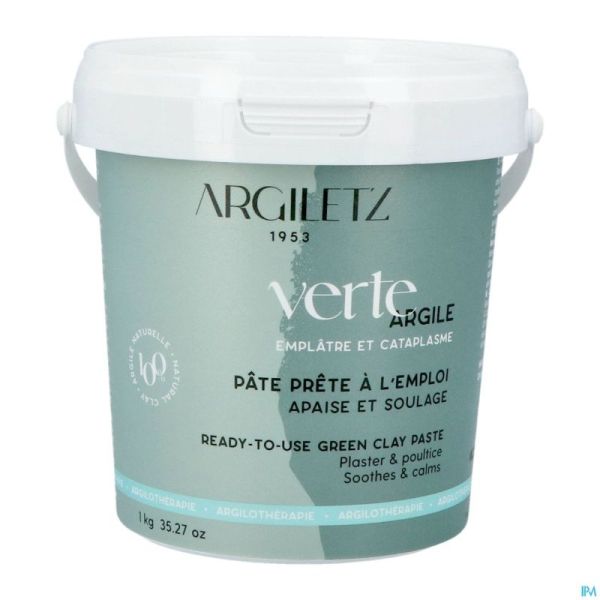 Argile Verte Pate 1kg