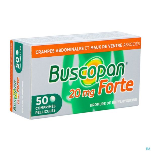 Buscopan Forte 20mg Comp Pell 50