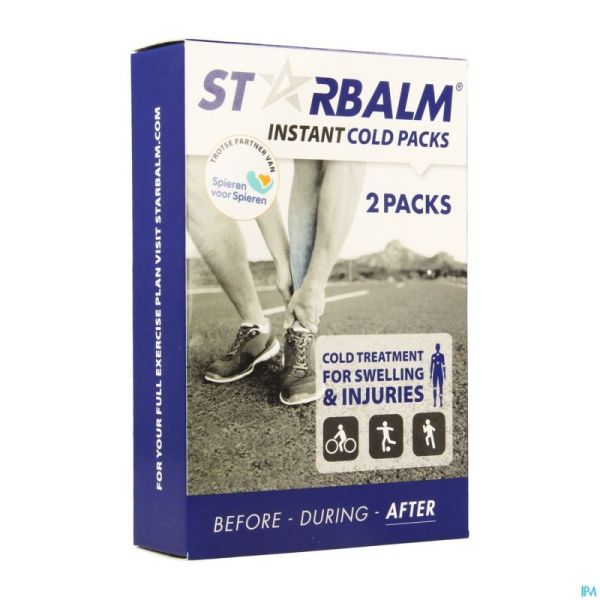 Star Balm Fast Cold Pack 11,5cmx19cm 2x75g