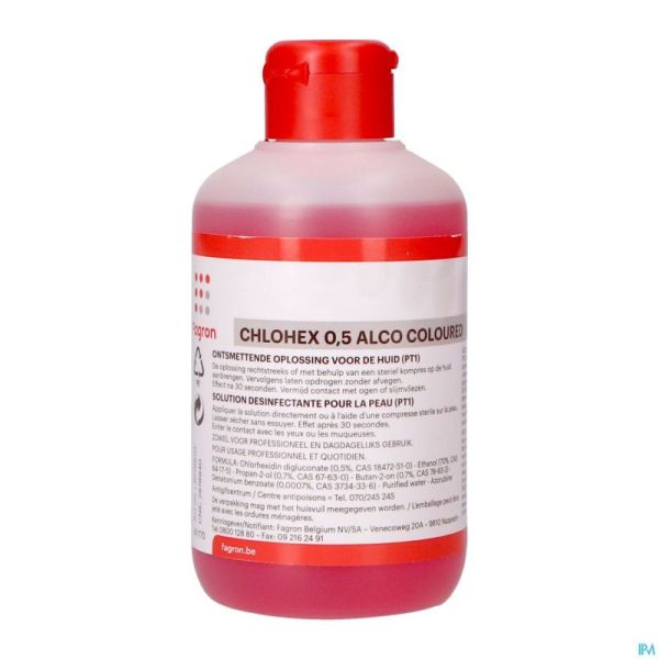 Fagron Pharmawhite Chlohex 0,5 Alco Coloured 250ml