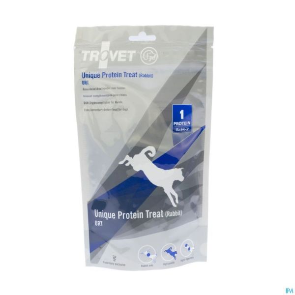 Trovet Ucb Uniq. Prot. Treat Rabbit Chien 125g Vmd