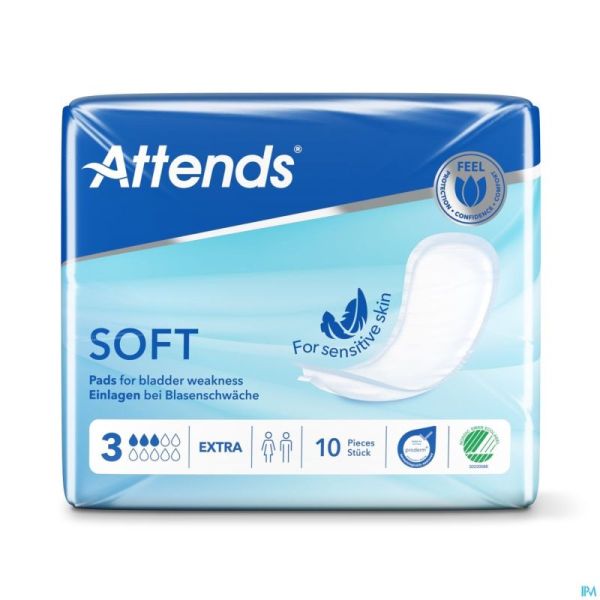 Attends Soft 3 Extra Couche Anatom. 1x10