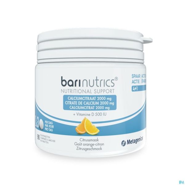 Barinutrics Cirate Calcium Citron-ora.comp Croq 90