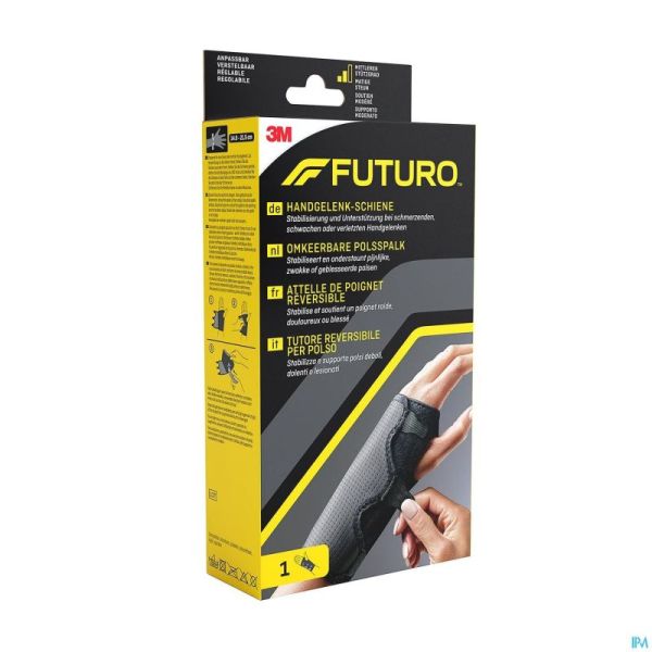Futuro Attelle Poignet Reversible Ajustable Noir 1