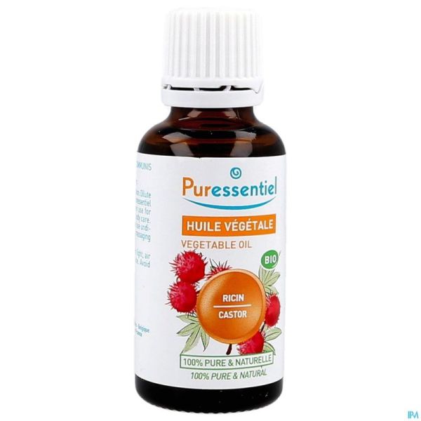 Puressentiel Huile Vegetale Bio Ricin 30ml
